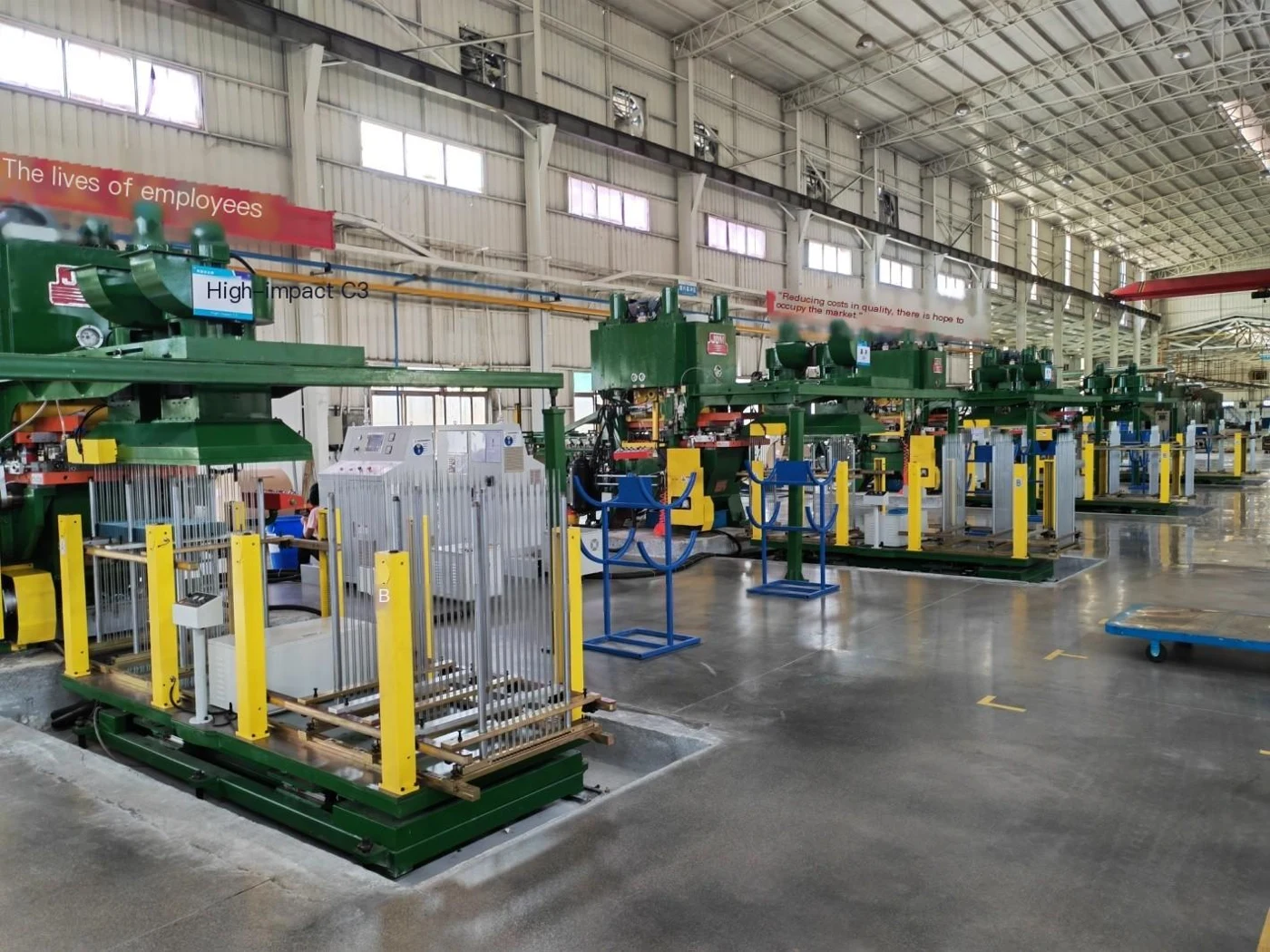 Gangli heat-exchanger manufacturing line